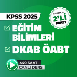 2025 Eğitim Bilimleri + DKAB/İHL ÖABT Canlı Ders - 1