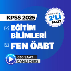 2025 Eğitim Bilimleri + Fen Bilimleri ÖABT Canlı Ders - 1